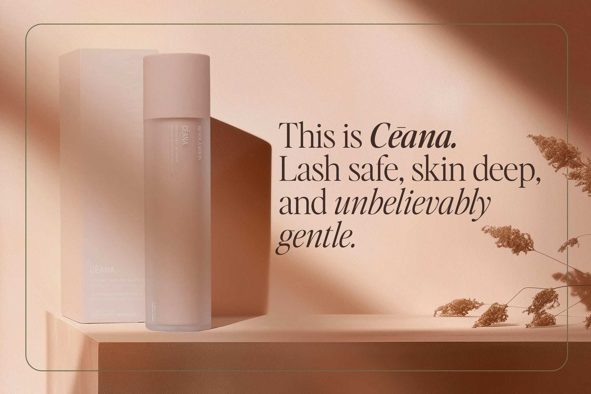 Cēana - Enriched Facial Gel Cleanser